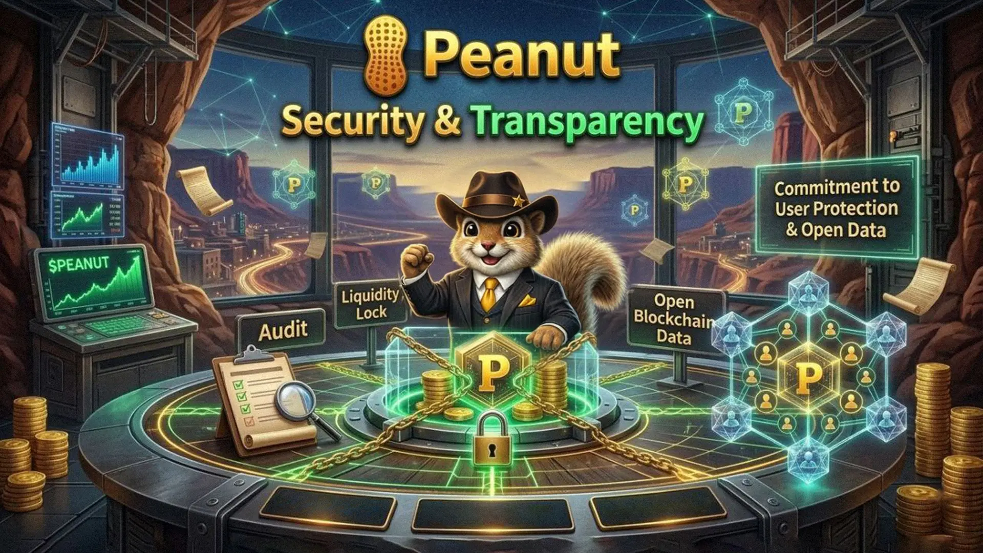 Peanut education and academy background